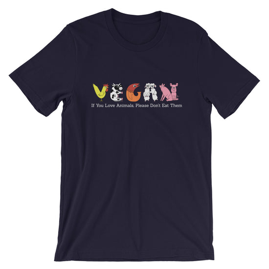 Vegan Animal Lover Unisex Tee