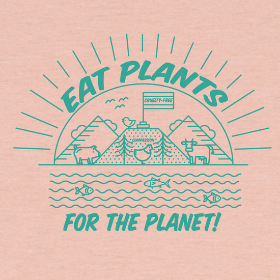 Eat Plants for the Planet Unisex Tee