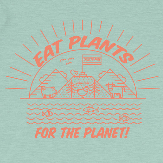 Eat Plants for the Planet Unisex Tee