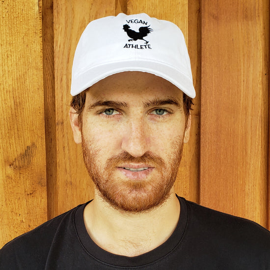 Vegan Athlete Hat (White)