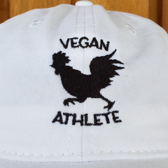 Vegan Athlete Hat (White)